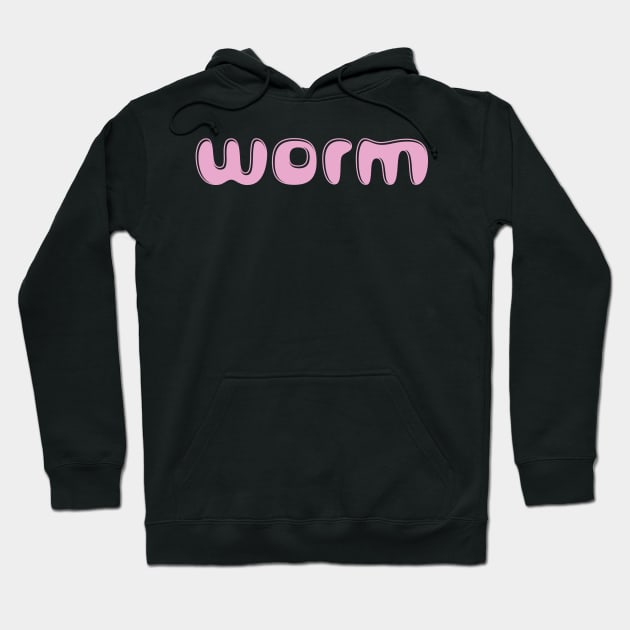 worm Hoodie by bug bones